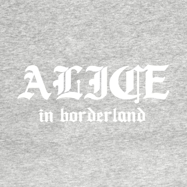 Alice in borderland title white by CERA23